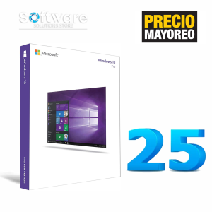 Paquete 25 Licencias Windows 10 Pro Digital Key