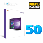 Paquete 50 Licencias Windows 10 Pro Digital Key